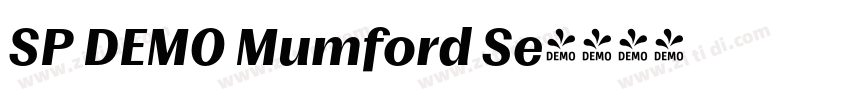 SP DEMO Mumford Se字体转换 SP DEMO Mumford Se字体转换